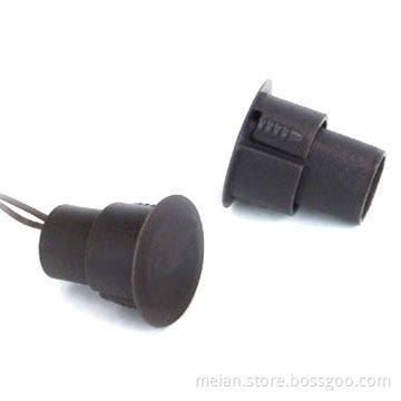 Magnetic Switch for Iron Doors, with ABS Case and 24AWG Wire Gauge, 3W/24V/0.1A, 10W/100V DC/0.5A